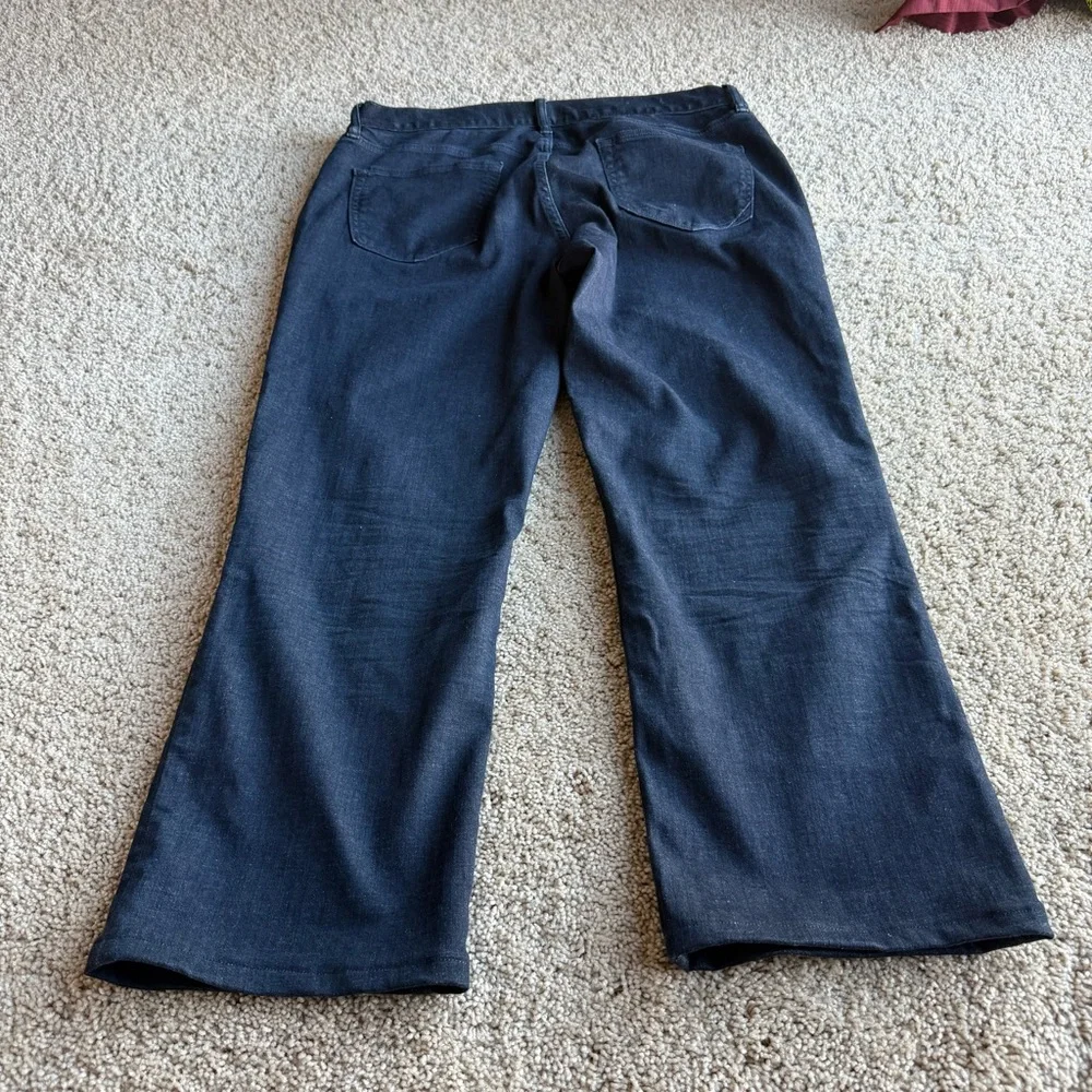 Banana Republic Men’s 36x30 Dark Blue Denim‎ Wide Leg Jeans Casual Normcore
